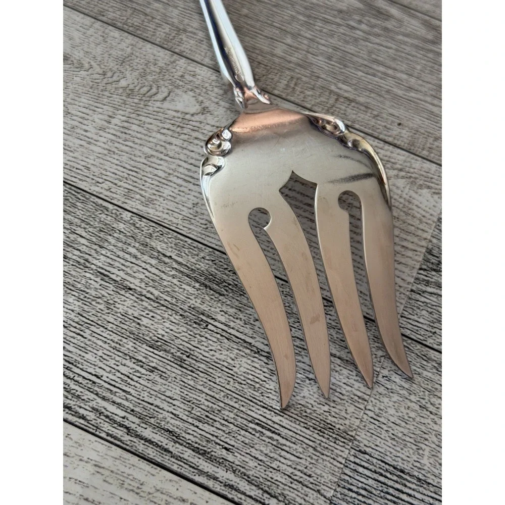Oneida Community SILVER ARTISTRY Silverplate Silverware Cold Meat Serving Fork